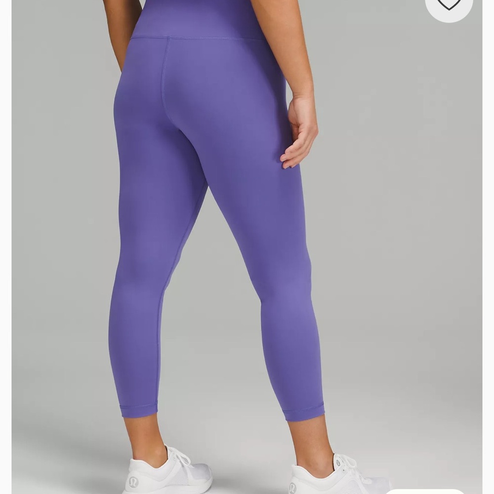 Lululemon Wunder Train High-Rise Charged Indigo Leggings